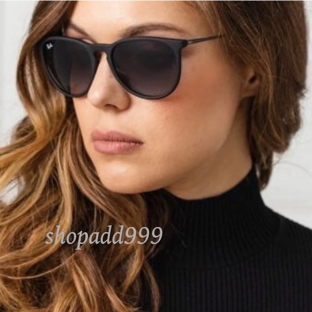 Ray-ban Erika Black POLARIZED Matte NEW